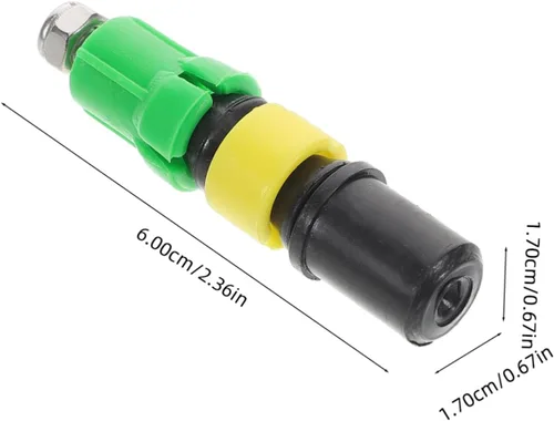 Vista 2 de balacoo Trekking Pole Shock Absorbing Expansion Tube Cane Lock for Hiking Poles Internal Lock Part