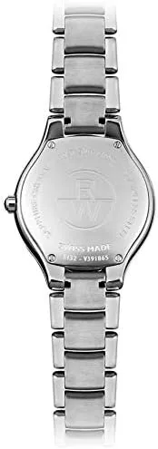 Vista 2 de RAYMOND WEIL Noemia 5132-STS-00986 Reloj analógico de cuarzo plateado para mujer, plateado, Movimiento de cuarzo