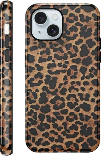 Vista 87 de Funda de teléfono con estampado de guepardo para iPhone 7/8/SE 2020/2022 de 4.7 pulgadas, funda de lujo con diseño de leopardo marrón coqueta a