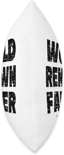 Vista 2 de Dad's Shop Apparel & Gifts World Renown Farter I Mean Father Joke-Funny Dad Pun - Almohada de juego de pedos, 16 x 16 pulgadas, multicolor