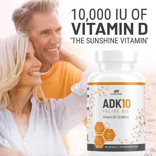 Vista 8 de Suplemento vitamínico ADK 5 + suplemento vitamínico ADK 10