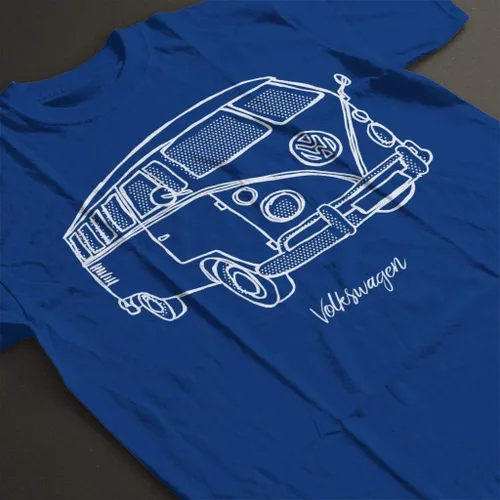Vista 4 de Volkswagen Camper Doodle - Camiseta para hombre