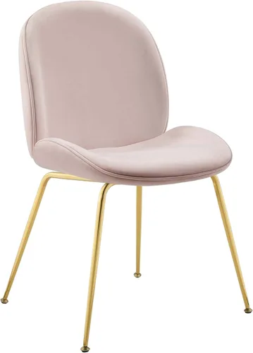 Vista 20 de Modway EEI-3548-BLK - Silla de comedor de terciopelo de alto rendimiento, patas de acero inoxidable, color negro