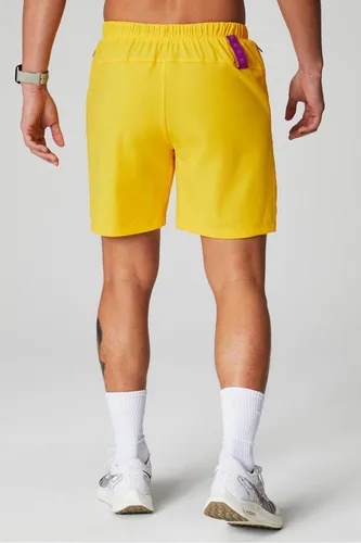 Vista 41 de Fabletics The One - Pantalón corto para hombre (forro), entrenamiento, natación, ligero, de secado rápido, bolsillo con cremallera, tejido elástico