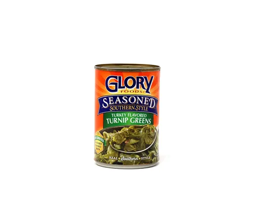 Vista 2 de Glory - Hojas de nabo con sabor a pavo ahumado, 14.5 onzas, paquete de 6