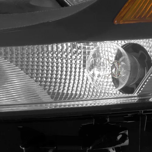 Vista 5 de AKKON - Para faros delanteros con bisel negro 11-18 VW Jetta, reemplazo directo izquierdo + par derecho