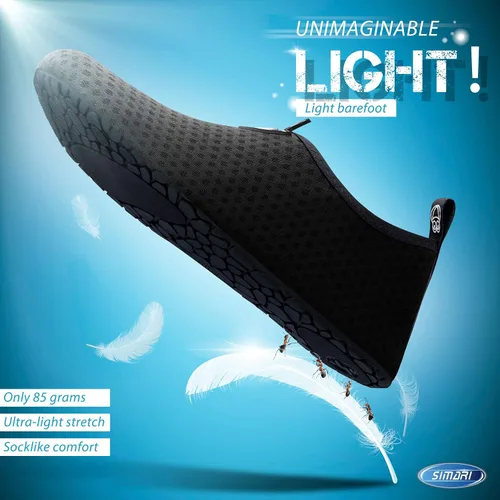 Vista 5 de SIMARI - Zapatos de agua para mujer y hombre, para natación, playa, agua, secado rápido, para yoga, surf, exteriores, SWS001