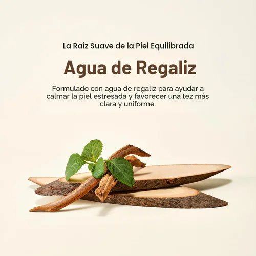 Vista 4 de ACWELL Tónico Limpiador Equilibrante de pH de Regaliz 5.07 fl.oz. - PH5.5 Astringente Limpiador de Maquillaje Hidratante - Aclaramiento de la Piel