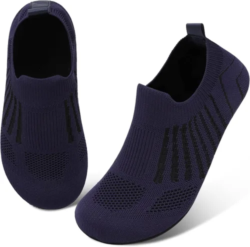 Vista 3 de Scurtain Pantuflas unisex con suela de goma para adultos