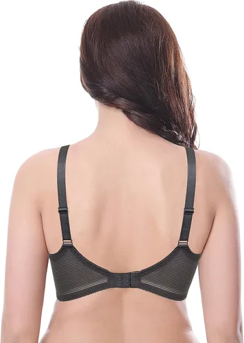 Vista 4 de Curve Muse Women's Plus Size Minimizer Unlined Underwire Full Coverage Bra-2 or 3pack