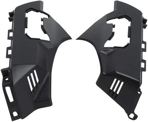 Vista 2 de XMT MOTO - Carenado inferior negro mate para Honda GoldWing 1800 GL1800 2018 2020, sustituye a 64420 MKC A00ZB 64430 MKC A00ZB