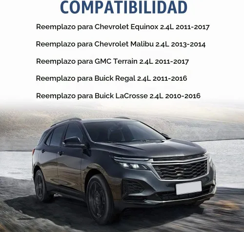 Vista 2 de Inyectores de combustible compatibles con Chevy Equinox GMC Terrain 2011-2017 12633784