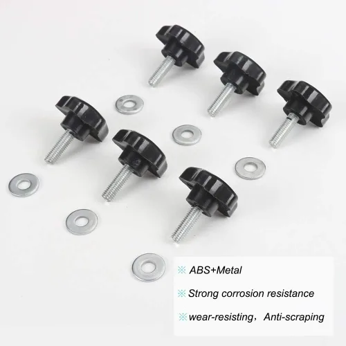 Vista 3 de JeCar Tornillos de Mariposa para Techo Rígido de Remoción Rápida Pernos de Techo Rígido con 6 Anclajes de Sujeción Compatibles con Jeep Wrangler