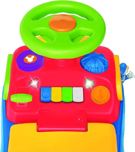 Vista 3 de Kiddieland Mickey & Friends - Coche de actividades con luces y sonidos