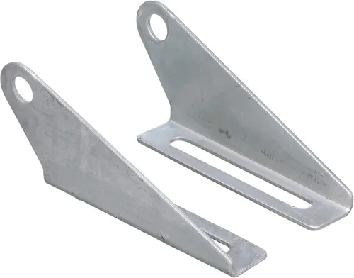 Vista 2 de Seachoice Soporte de rodillo de quilla, remolque de barco galvanizado, tamaño único, natural, 2 piezas