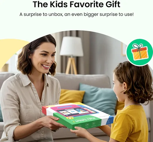 Vista 8 de CFVOCUY Tablet para niños 2026, tableta Android 15 de 10.1 pulgadas para niños, 8 GB de RAM, 64 GB de ROM (1 TB expandida), WiFi 6, aplicaciones Azul