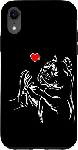 Vista 25 de American Bully Love Cute Pitbull Dog Mom Funny Girls Case for iPhone 17