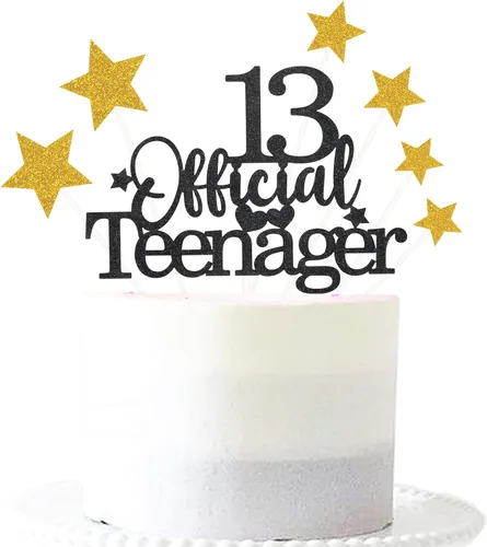 Vista 25 de Decoración brillante para tarta de primer cumpleaños feliz con estrella, adornos personalizados para tarta de 1 cumpleaños, decoraciones de fiesta