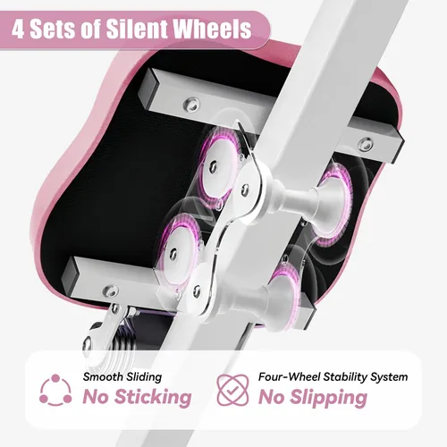 Vista 9 de EPHESPORT 2-in-1 Crunch & Sit-Up Ab Machine with Knee & Back Protection