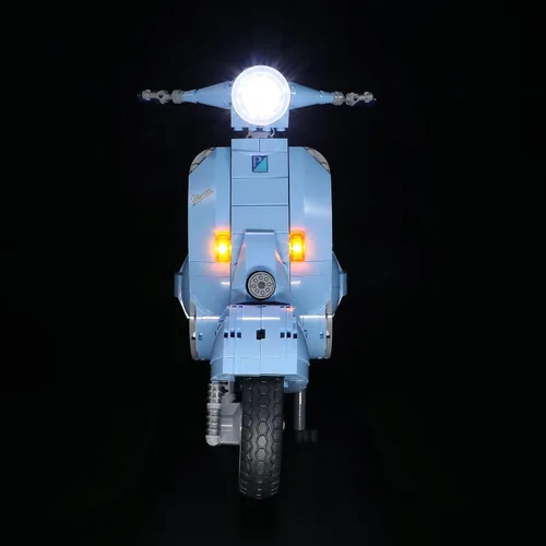 Vista 2 de LIGHTAILING Kit de iluminación LED para Lego- 10298 Vespa-125 modelo de bloques de construcción, juego de luces LED compatible con el modelo Lego