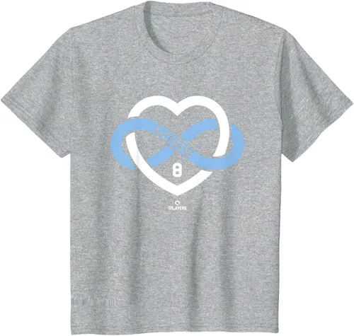 Vista 8 de Camiseta Infinite Love Brandon Lowe Tampa Bay MLBPA, Negro