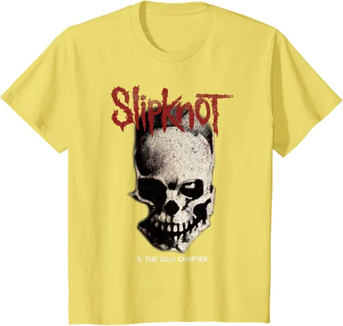 Vista 9 de Slipknot Tribal Calavera playera, niños 12, Rojo