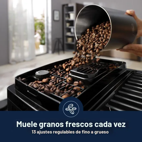 Vista 5 de De'Longhi Magnifica Start - Máquina automática de café expreso, espumador