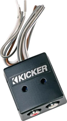 Vista 3 de KICKER Interconexión serie K 46KISLOC, convertidor de altavoz a RCA con salida de línea