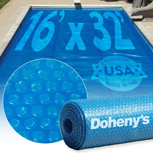 Vista 4 de Doheny's Clear-Tek - Cubierta solar de micro burbujas para piscinas enterradas Aumenta la absorción de energía solar, retiene el calor, reduce