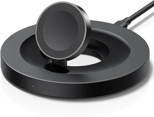 Vista 8 de Lamicall para Apple Watch Charger - Soporte magnético de carga rápida para Blanco mate