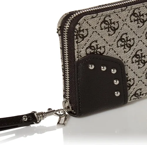 Vista 4 de GUESS Frankie Cartera grande con cremallera