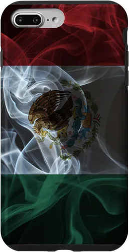 Vista 12 de Smoky Mexico Flag - Funda para iPhone 17 con diseño de orgullo mexicano ahumado