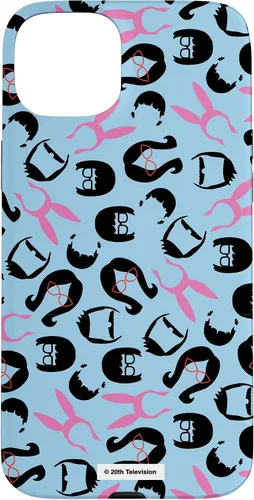 Vista 9 de Bob’s Burgers Bob Linda Gene Tina Louise Hair Light Blue Case for iPhone 17