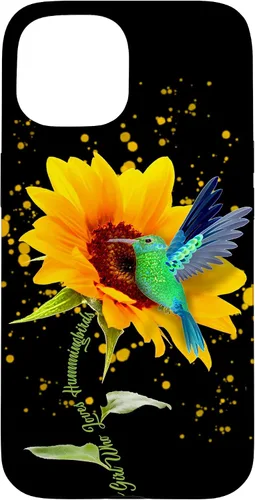 Vista 6 de Just a Girl who Love Hummingbirds Sunflower Bird Cute Flower Case for iPhone 17