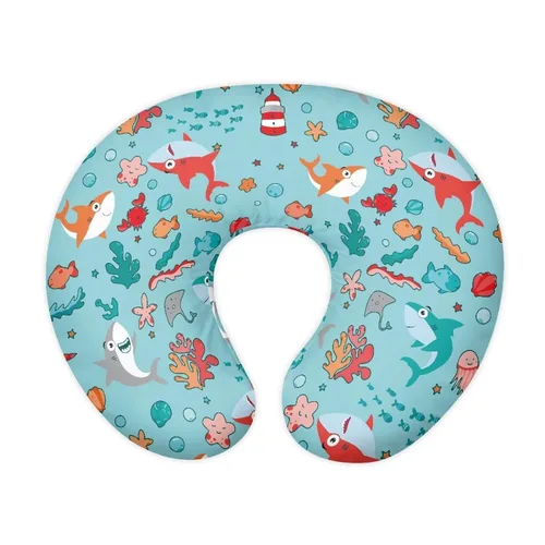 Vista 18 de Funda de almohada de lactancia Axolotl Sandía para almohadas de lactancia materna, funda de almohada de lactancia para recién nacido, se adapta a
