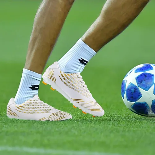 Vista 6 de Juzecx Mens Soccer Cleats FGAG Football Shoes Training Firm Ground Soccer Shoes