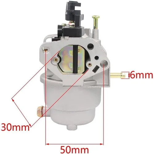 Vista 3 de Carburador para Generac GP5000 GP5500 GP6500 GP6500E GP7500E 389cc 8125W 0J58620157 Jingke Huayi Kinzo Ruixing 13HP 14HP 15HP 16HP 188F 190F