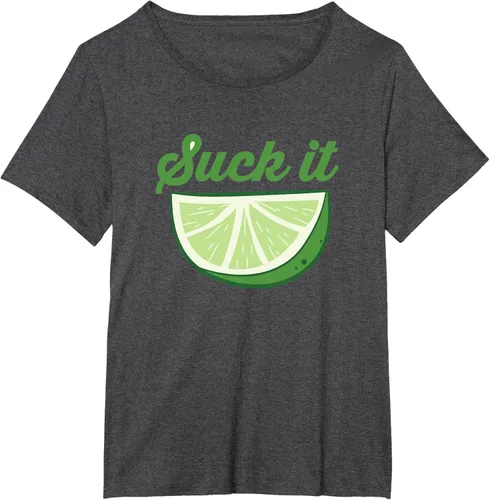 Vista 32 de Funny Lime Suck It Cinco De Mayo Citrus Sour Lime Camiseta, Blanco, S