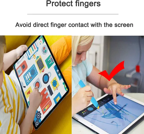 Vista 3 de Kenkor Lápiz táctil para niños, universal, compatible con iPad/iPhone/Android/Samsung/Kindle/Microsoft/Tablet, color azul