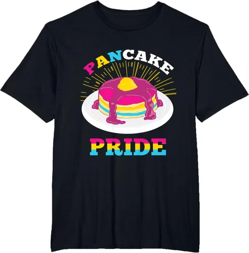 Vista 5 de Pancake Pride Pan Pride Camiseta Negro