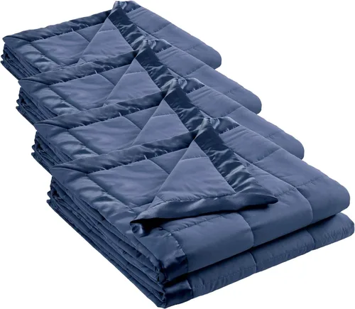 Vista 23 de Madison Park Edredón alternativo de plumón tamaño King para cama, borde Negro