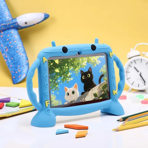 Vista 7 de Tableta para niños 7 pulgadas Tablet para niños 3-10 Android 11, 3GB +32GB ROM (azul) Todler tablet android 11
