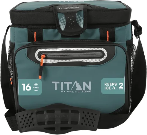 Vista 40 de Titan by Arctic Zone Deep Freeze Cooler - Zipperless Hardbody Cooler - Deep Freeze Insulation, HardBody Liner, and SmartShelf