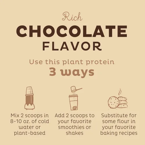 Vista 3 de KOS Paquete Smart Heart (proteína de chocolate en polvo a base de plantas + polvo de raíz de remolacha orgánica + mezcla de rojos orgánicos)
