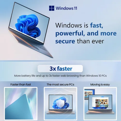 Vista 2 de Dell 2026 16 Laptop Touchscreen Computer, 16" FHD+ Touch Screen Business Laptop PC, Intel Core 7 (10-Core, >i7-1355U), 16GB DDR5 1TB SSD Windows 11