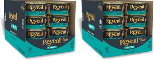 Vista 8 de Reveal Alimento Natural Húmedo Enlatado para Gatos, Ingredientes Limitados y Naturales, Sin Granos, Alto Contenido de Proteínas Sin Aditivos