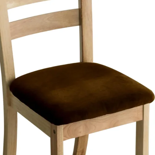 Vista 9 de Juego de 6 fundas de terciopelo para sillas de comedor, fundas elásticas para asiento de silla de comedor, fundas extraíbles y lavables, protectores