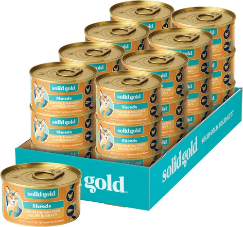 Vista 40 de Solid Gold Comida Húmeda Paté Sabor Festín - Paquete de Muestra de 3 Unidades - Comida enlatada para gatos hecha con pollo real - Sin granos