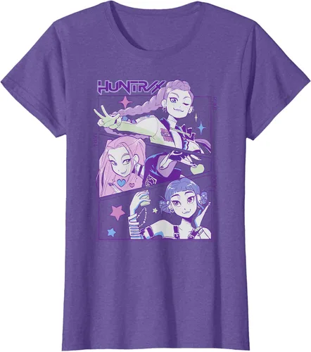 Vista 20 de KPop Demon Hunters HUNTR/X Camiseta oficialmente licenciada