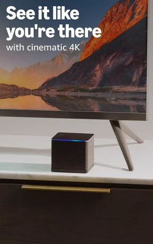 Vista 6 de Amazon Fire TV Cube, con búsqueda de Fire TV con IA, Dispositivo de streaming controlado por voz con Alexa, Wi-Fi 6E y 4K Ultra HD